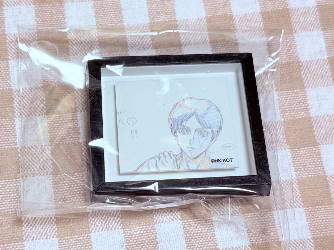 

[USED] Attack on Titan Hexaride Mini Frame Collection Eren Wit Studio