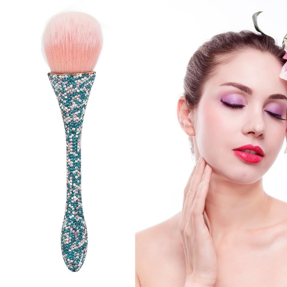 Soft Nylon Hair Nail Dust Cleansing Brush Loose Powder Brush  Daily Makeup Application