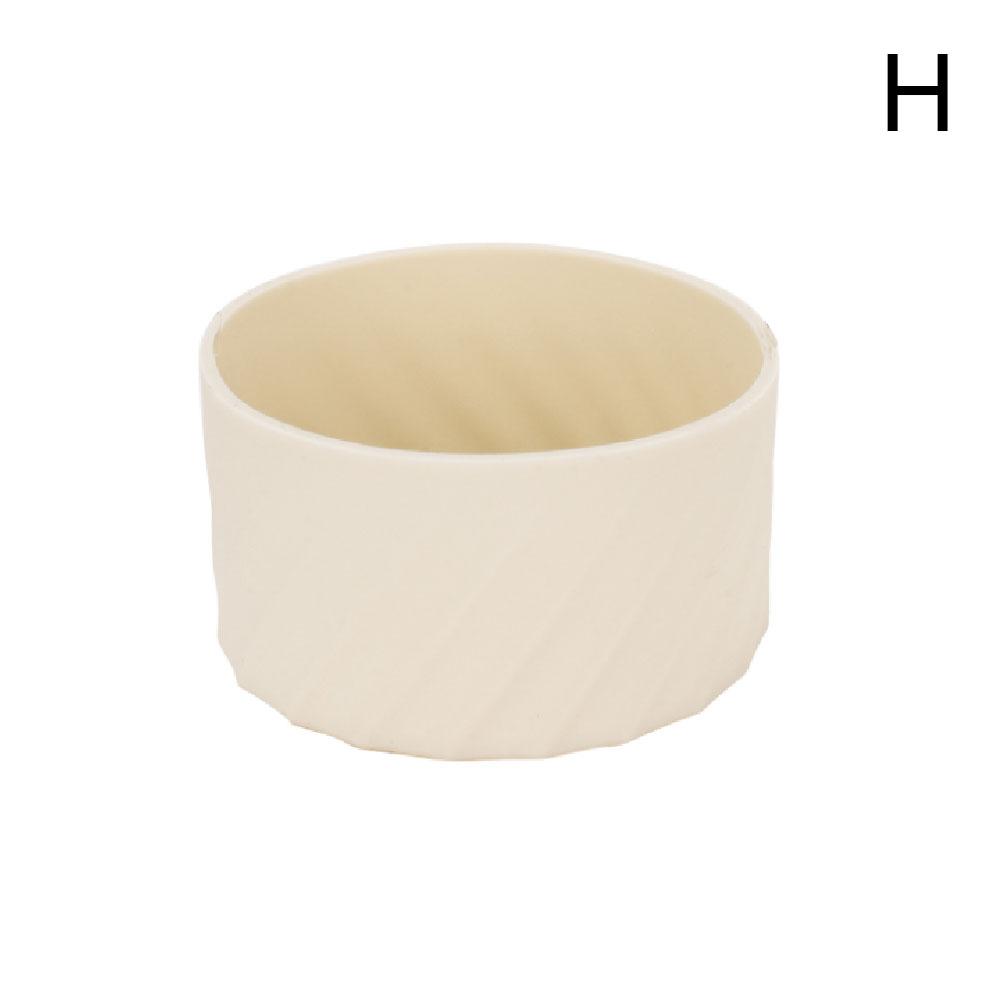 7.5cm Silicone Cup Boot for 40oz Large Capacity Coffee Tumbler Ice Flow Flip 30oz Bottle Cover Bottom Anti-slip Sleeve Cover