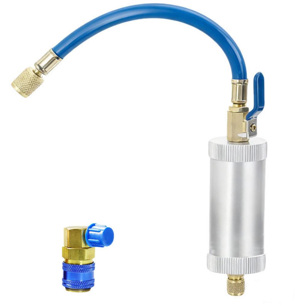 Refrigeration Oil Charging Tool for Conditioning Systems - HVAC Oil Injection Kit