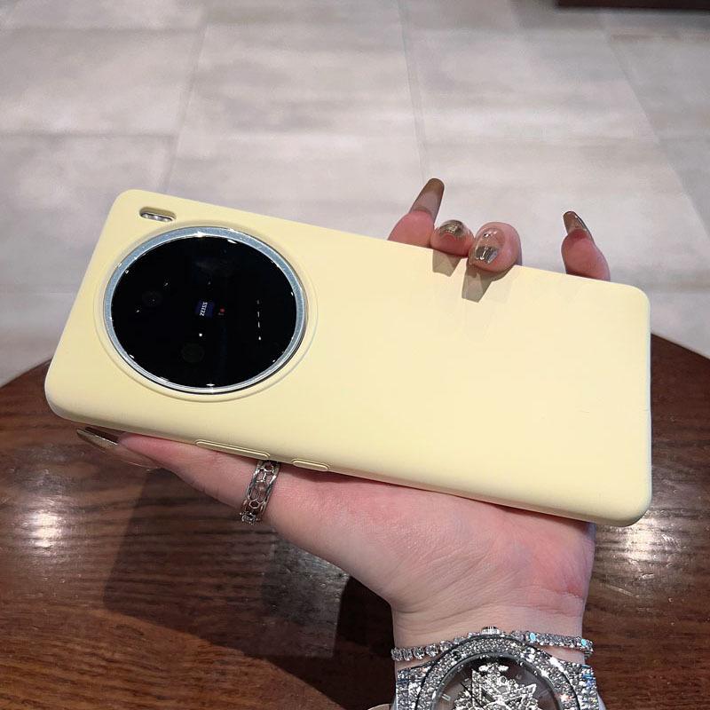 Applicable To vivoX111 Mobile Phone Case SPro New Ultra High-grade Liquid Silicone Simple Anti-drop Case Soft
