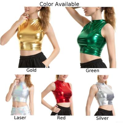 Mulheres Tank Top Novos Coletes de Festa Roupas de Desempenho