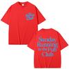 Sunday Running To The Pub Club T Shirts Men Women Sport High Quality Cotton T-shirt Oversized Cotton Casual T Shirt