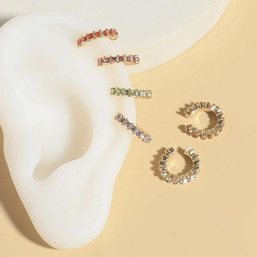 Elegant Geometric Alloy Fashion Earrings For Women Stylish Street Style Jewelry