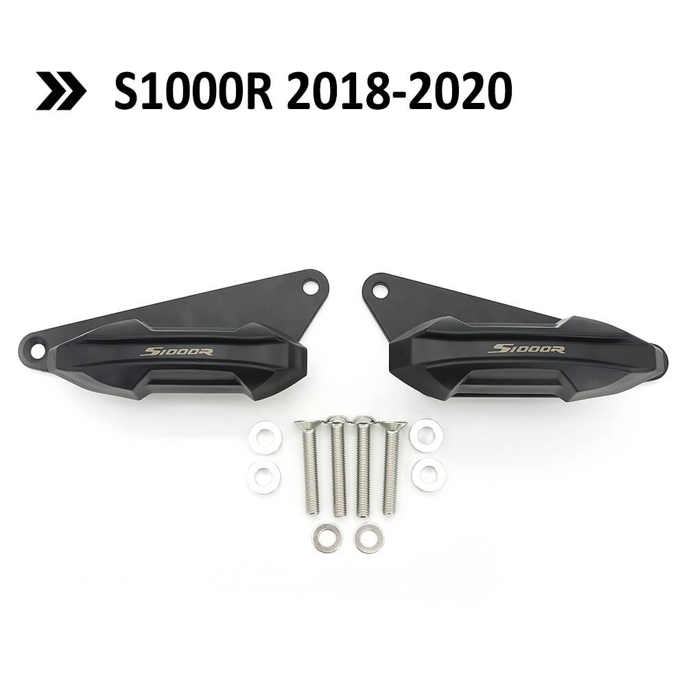 S1000R 2018 2019 2020 Motorcycle Anti-Fall Glue Frame Sliders Falling Protection Guard Pads Kit For BMW S 1000 R 1000R 2021 2022