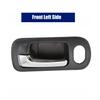 Car Interior Inside Door Handle Black Chrome For Honda Civic Sedan 2001 2002 2003 2004 2005 Car