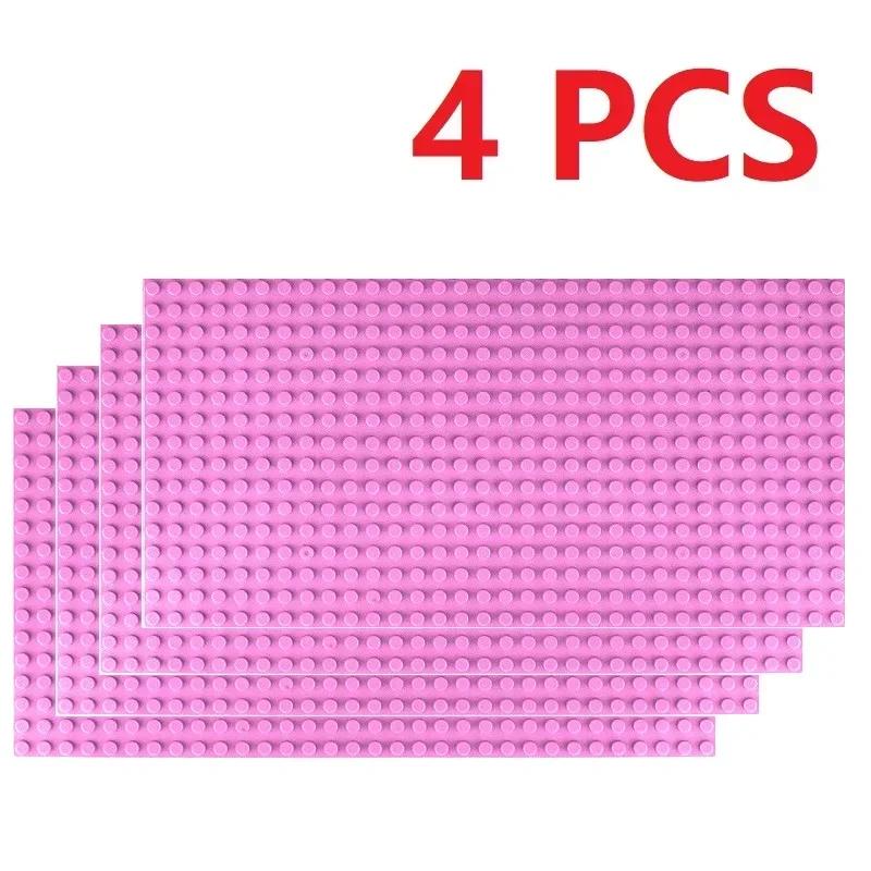 Non-Toxic 4Pcs Base Plates 32X32 16X32 Dots Classic Base Plates Blocks Diy Plastic Building Bricks Assembly Compatible All Brand City Toy