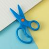 Children's Anti-Pinch Safety Scissors for Toddlers - Plastic Handicraft Scissors with Elastic Handles for Elementary School Students
