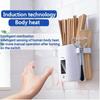 Intelligenter Sterilisations-Besteckständer Messer Löffel Gabel Desinfektions-Röhrenhalter UV-Sterilisation Küchenbesteck-Aufbewahrungsbox