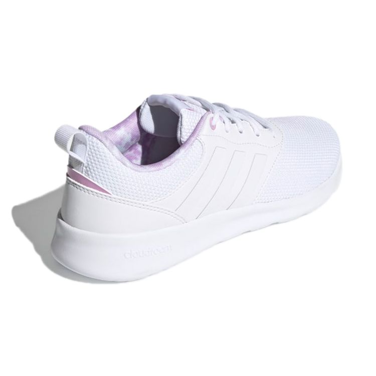adidas QT Racer 2.0 Белые Светло-сиреневые Мужские Кроссовки Облачно-белые FY8316 36⅔ — фото 4