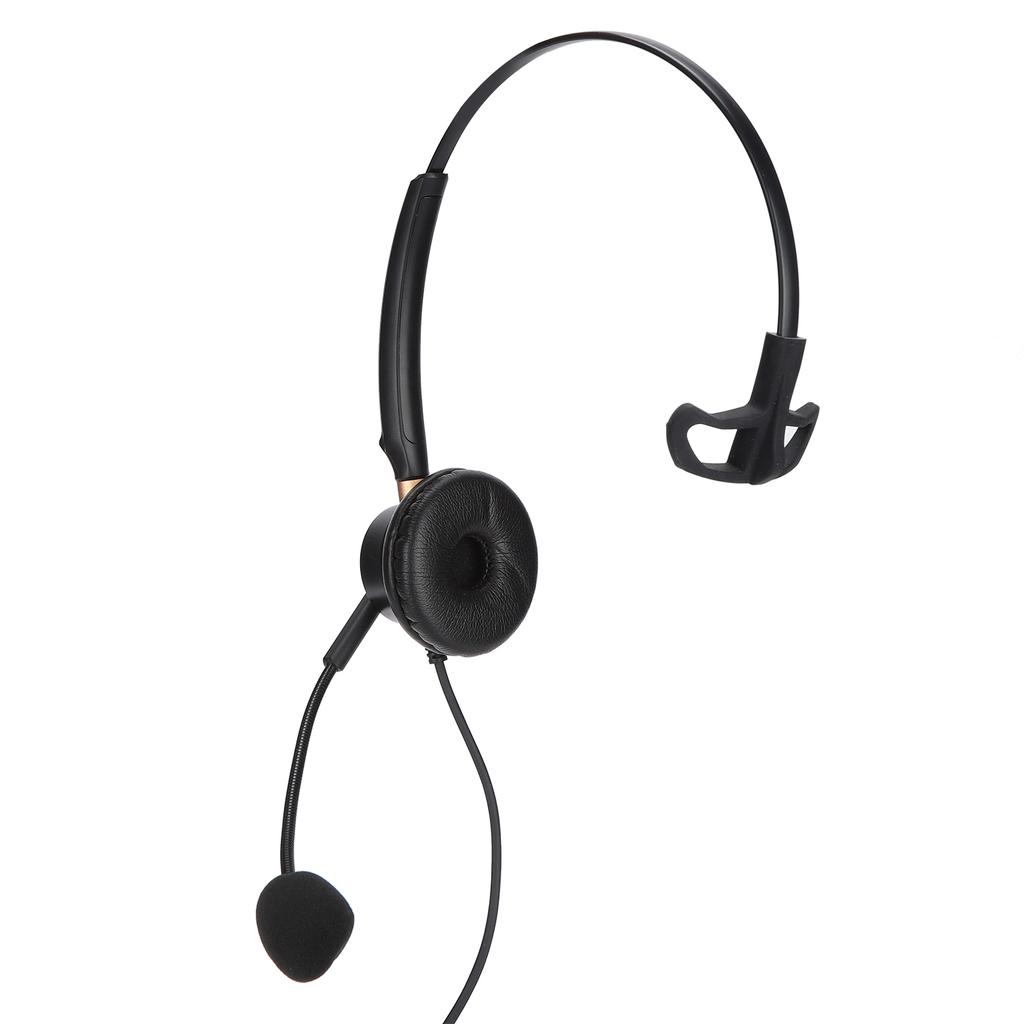 Telephone Headset SingeEar Office USB Telephone Headset with Microphone and Audio Control