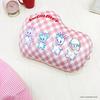 MORIPiLO Swimmer Body Pillow Soft and Soft To the Plush Nap Gingham Morishita Makura (Soft Die-Cut Cushion) Touch, Toy, Pillow, Check, Pink,