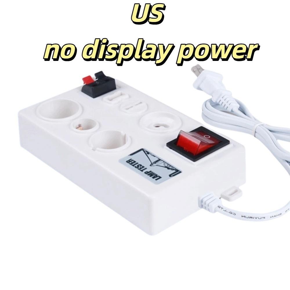 Accurate Measurement Lamp Tester Box Easy To Use Voltage Tester Electric Power Test