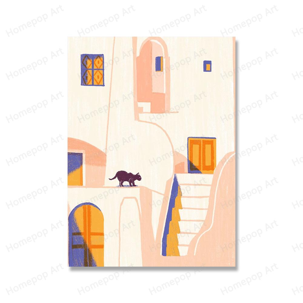 Modern Funny Cute Animals Duck Cats Rabbit Wall Art Canvas Painting Nordic Posters And Prints Nursery Pictures Living Room Decor