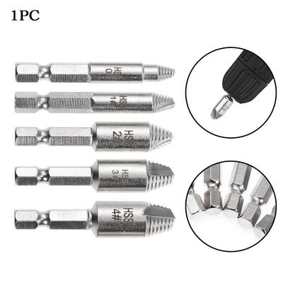 3-5mm Broken WireExtractor Alloy Steel Easy Out Damaged Drill