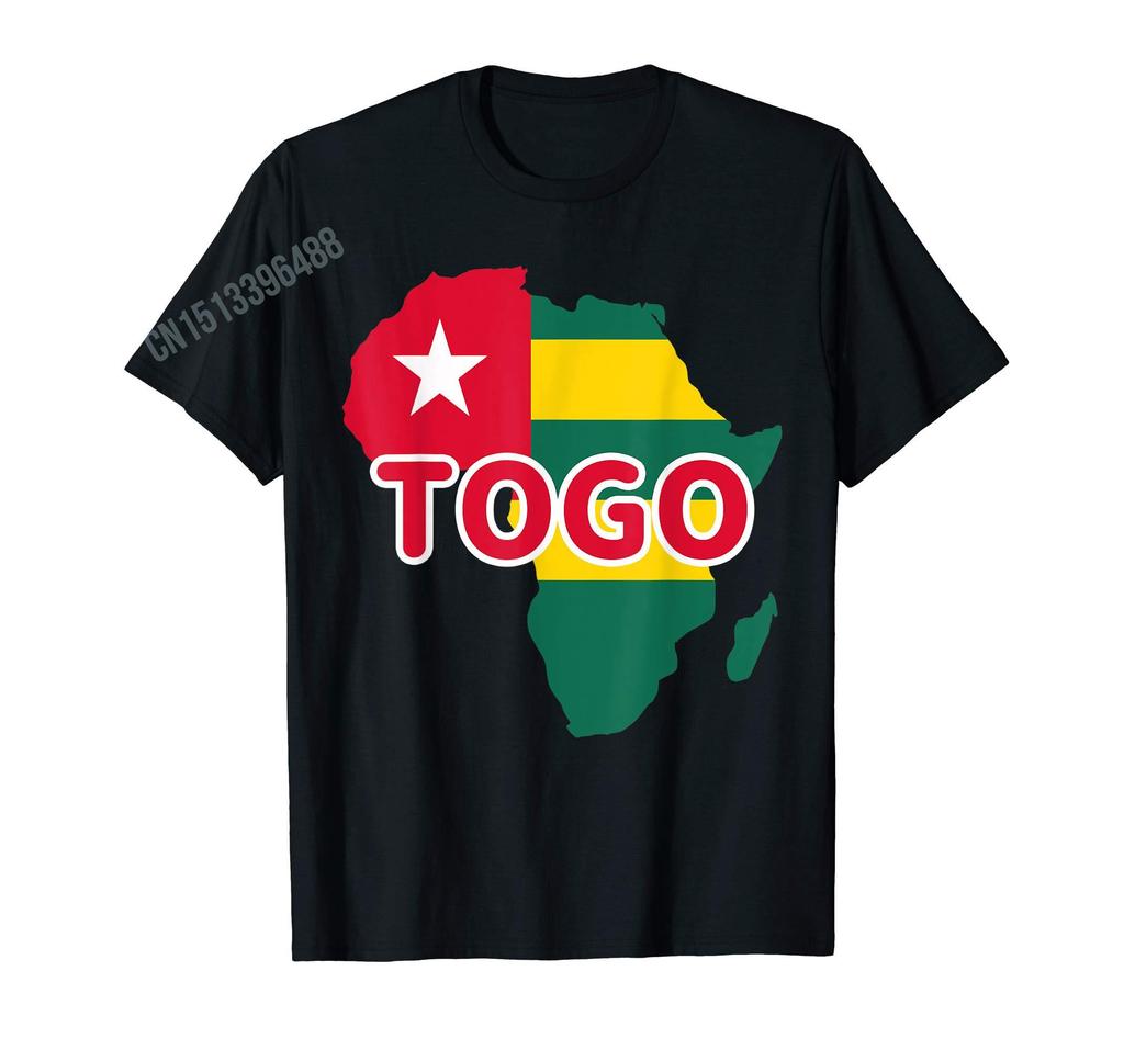 ZX More Design Togo Togolese Flag souvenir Gift Lome Premium TShirt For Men Women T Shirt Tops Cotton Tees