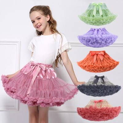 Kids Girls Tulle Skirt Baby Girl Clothes Tutu Pettiskirt Skirt Fashion Girl Clothes Princess Skirts Skirt For Girls Clothing