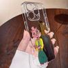 B-BoJack Cartoon Horseman Transparent TPU Case For IPhone 17 16 15 14 13 12 11 Pro Max Plus Mini Soft Shell