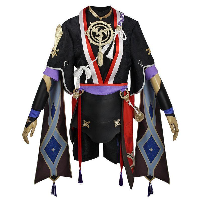Scaramouche Cosplay Costume Genshin Impact Wanderer Cosplay Anime Two-Dimensional Anime Clothing Scaramouche Cosplay Outfit