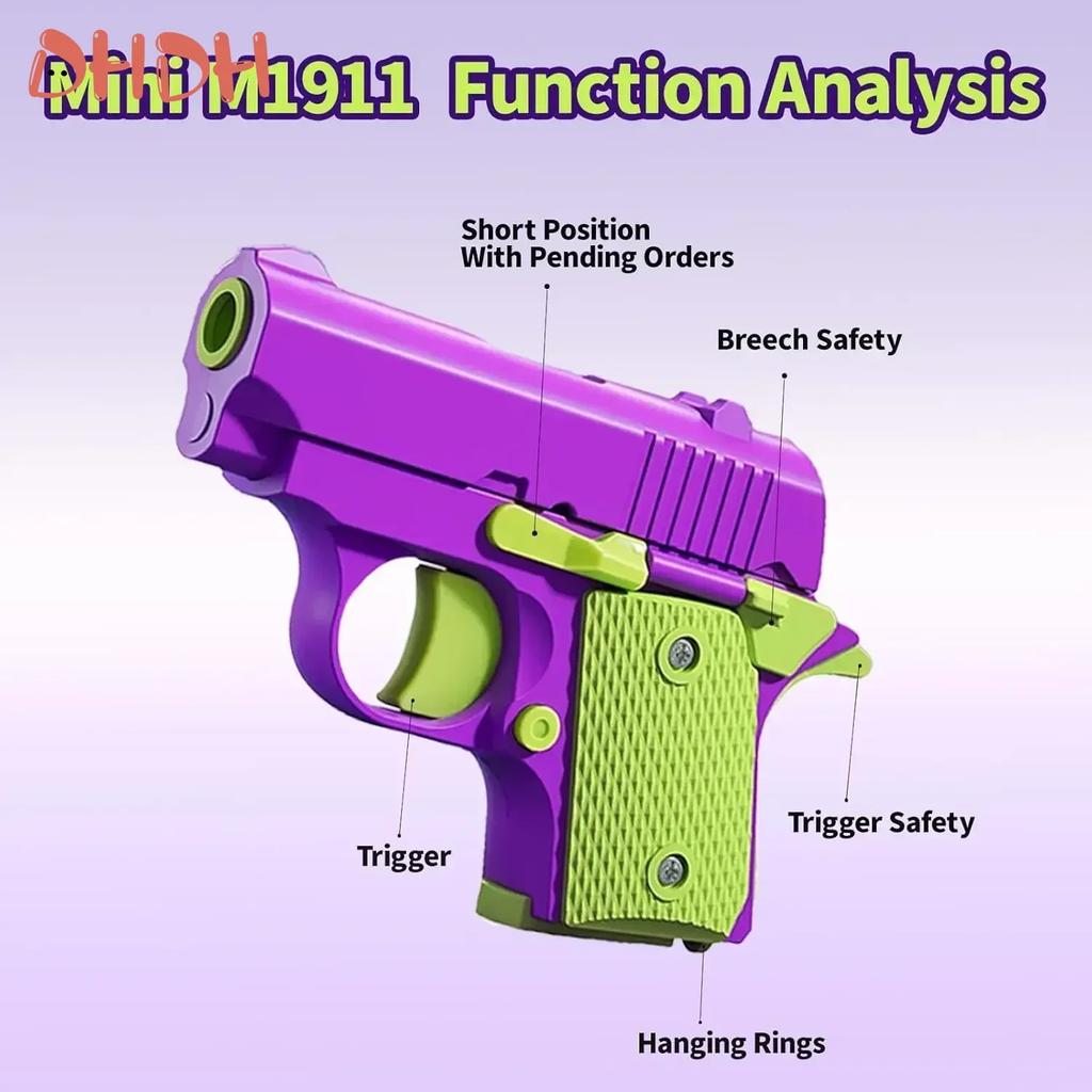 3Pcs/lot Simulation Battle Game Toys 3D Gravity Retractable Katana Pistol Simulation Grenade Stress Relief Toy Role Playing Prop