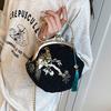 Fashion Vintage Fringe Bag Small Shell Bags Chain Women Shoulder Crossbody Bag Crane Flying Women's Handbags Purses Embroidery