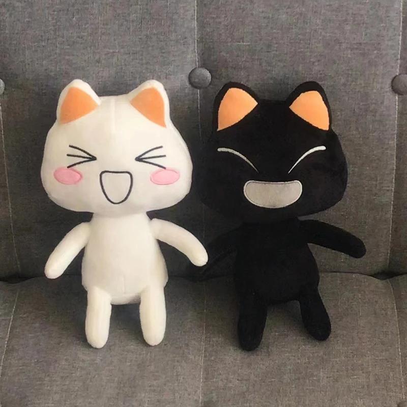 30cm Black Toro Inoue Cat Plush Toys Stuffed Kittens Dolls Animal Plushies Cats Peluches Pillow Kids Christmas Birthday Gifts