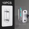 10Pcs No-punch Screw Sticker Strong Non-marking Hangers Nail-free Hooks Sticky Hooks Load-bearing Screws No-punch Screw Sticker