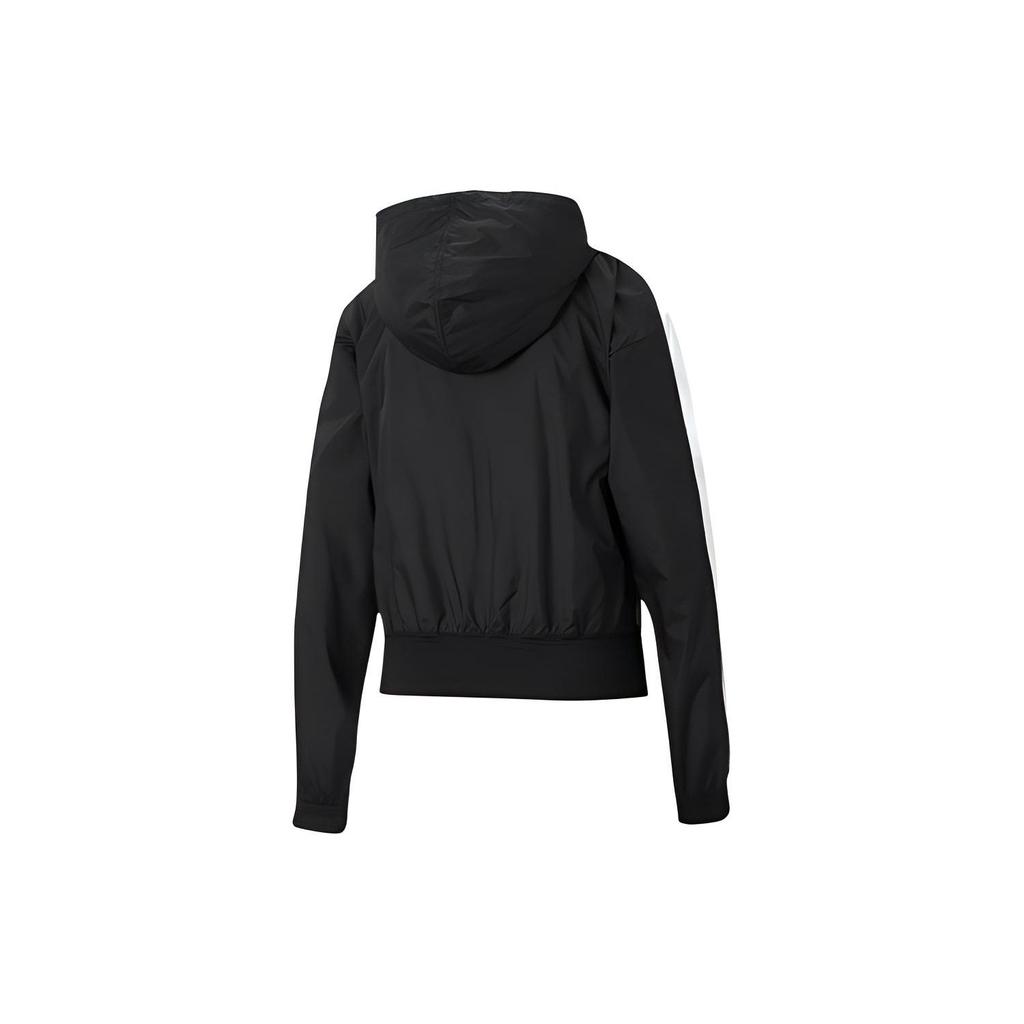 Puma Train Reflective Logo Color Block Hooded Jacket Women Jacket Black 519533-01