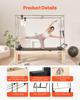 Pilates Reformer Macchina Pilates in Legno Attrezzatura per Allenamento Palestra di Casa
