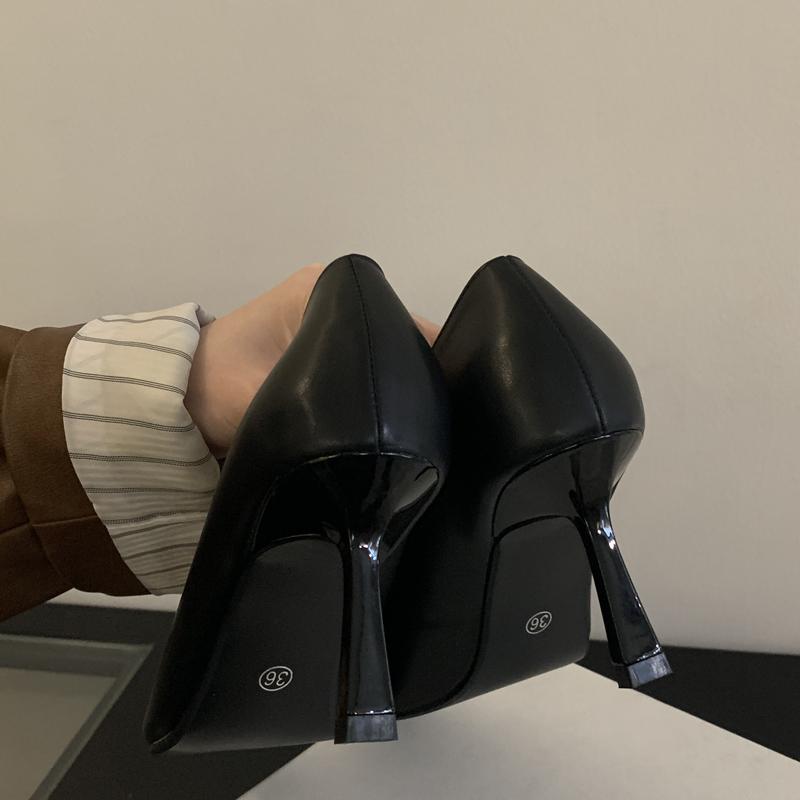 Mode Eilyken Lente Ontwerper Gestikte Pumps Dames Sexy Puntige Neus Dunne Lage Hakken Elegante Banket Mules Schoenen Zapatos Mujer