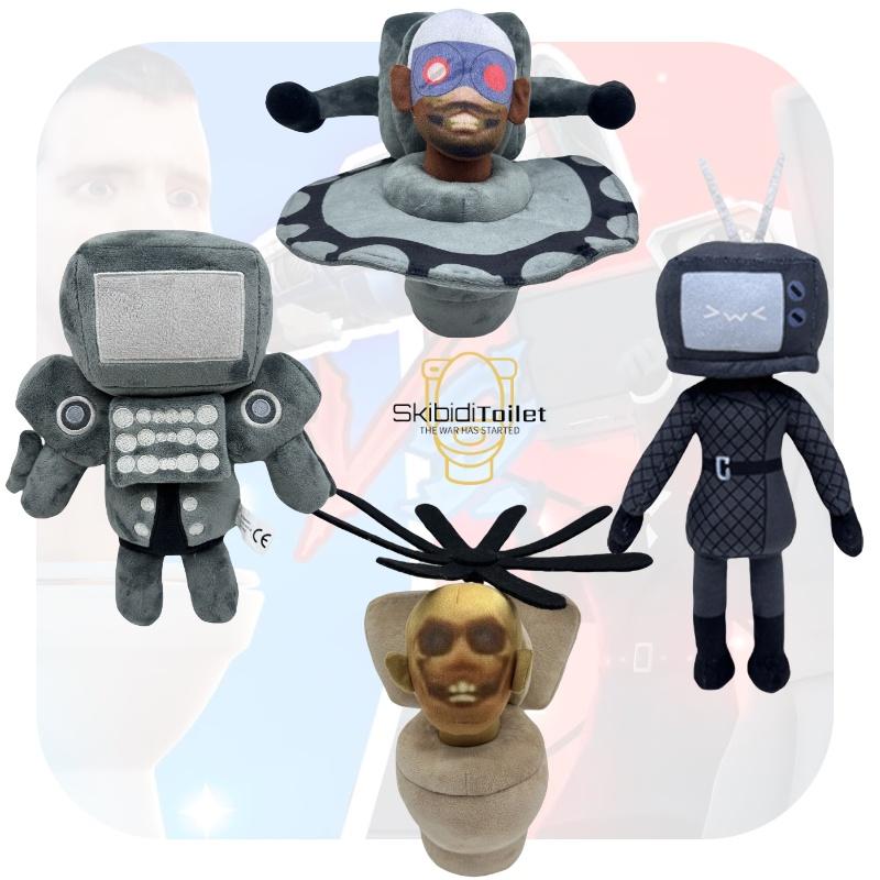 Skibidi Toilet Plush Cute And Soft Stuffed Toy For Kids Youtube Adventure Character