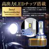 Sphere Light Rizing3 LED Headlight for Motorcycles, Made In Japan, H9/H11, 6000K, 3000 Lumens,
