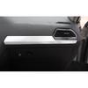 For VW Tiguan 2018-2024 Silver Steel Co-Pilot Passenger Dash Strip Cover Trim