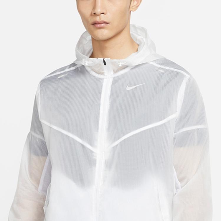 Nike Windrunner Woven Hooded Jacket Men Jackets White CK6342-100