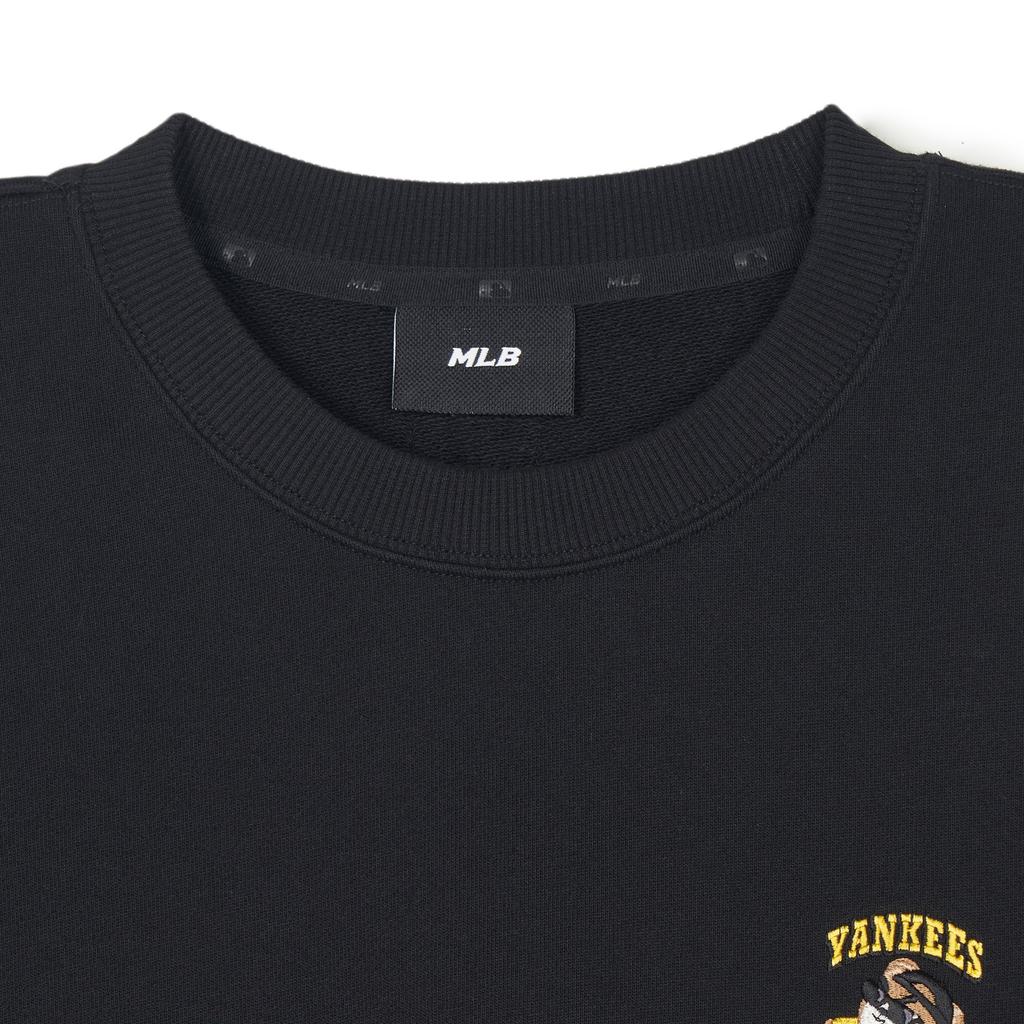 New MLB SS24 Sweatshirt Unisex Black 3AMTE0241-50BKS