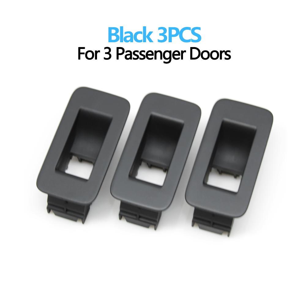 Car Front Rear Left Right Door Window Switch Cover Panel Trim Replacement For VW Volkswagen Touareg 2003-2010