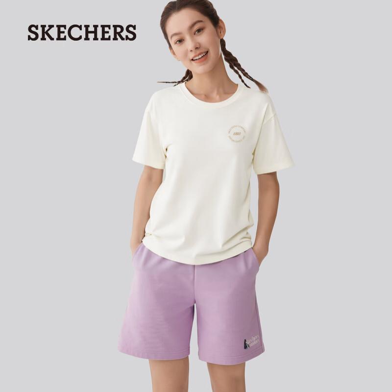 Skechers Women's Classic Summer Knit Short Sleeve T-Shirt