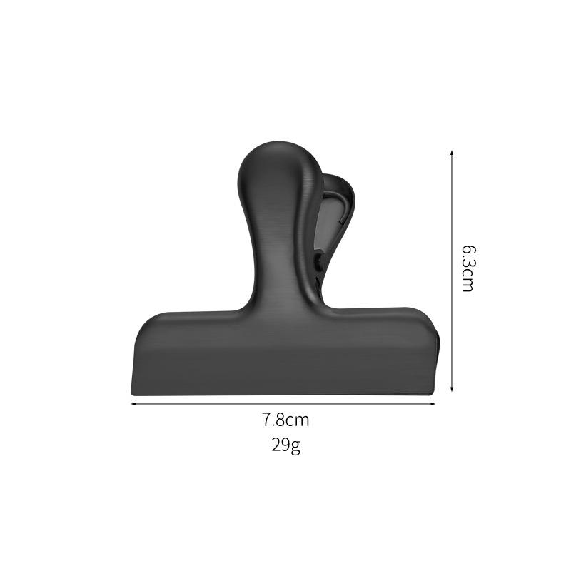 Stainless Steel T-Type Kitchen Food Sealing Clip - Moisture-Proof Freshness and Snack Bag Clip