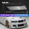 Right Car Headlight Lens Cover Lens Head Light Shell Cover For BMW E46 3-Series 4-Doors 320 325 330 1998-2001