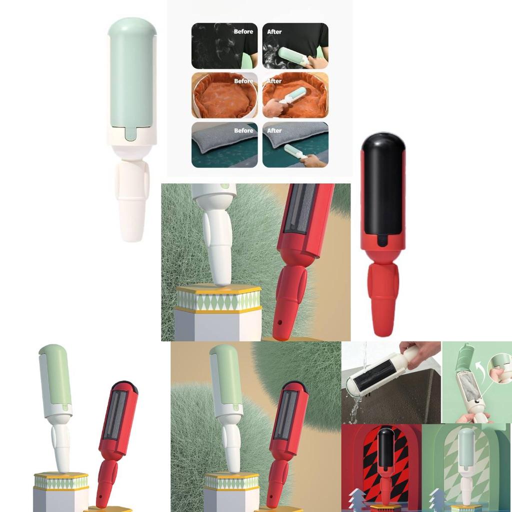 Modern och minimalistisk husdjurshårsborttagare med nylonborstduk för effektiv rengöring