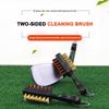Portable Golf Club Brush Dual Sided Anti-oxidation Anti-rust Golf Putter Cleaning Brush Cleaning Tool