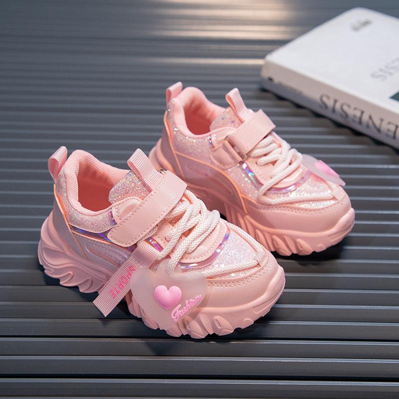 Scarpe Casual Traspiranti Quattro Stagioni Moda Bambini Scarpe Sportive da Corsa per Bambini Studenti Ragazze Sneakers da Ginnastica Comode di Tendenza