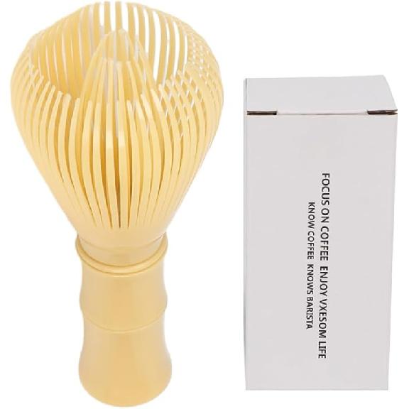 Traditional Matcha Whisk Reusable PP Resin Matcha Whisk Chasen Dishwasher Safe Matcha Stirrer Matcha Green Tea Powder Preparation Prepare Japanese