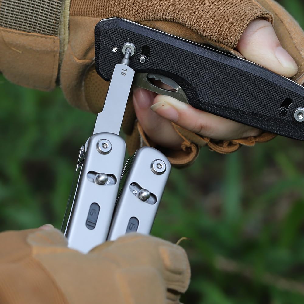 Přizpůsobte si svůj nástroj sadou nástrojů Roxon FLEX FT04 Baika T8 Baika fire multifunkční (T6 bit, bit, startér)