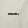 Salomon Mountain Goat Outdoor Cool Comfort Crew Neck Short Sleeve T-Shirt Unisex Tops Worm-Gray C28023