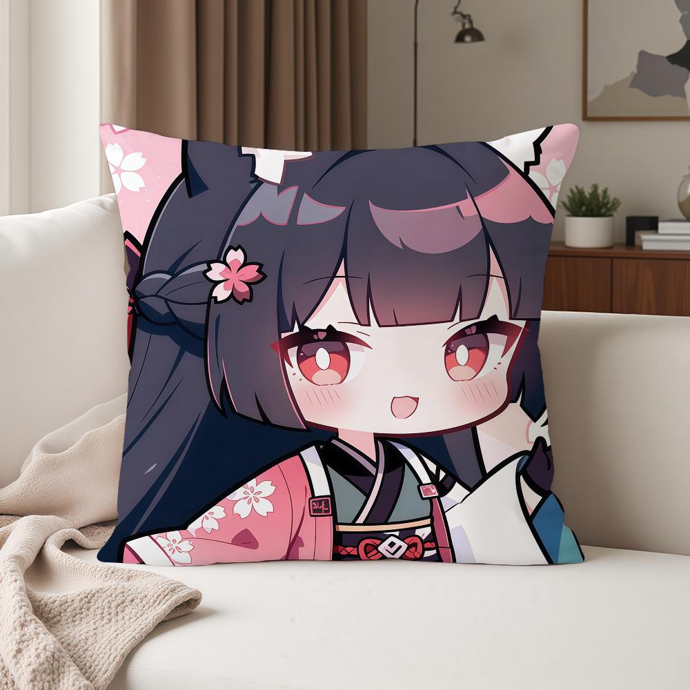 Game Z-zenless Z-zone Z-zero Hoshimi Miyabi Pillow Case Suitable For Bedrooms Living Rooms Cars Home Decoration