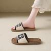 Fashion CRLAYDK Flat Sandals for Women Walking Summer Letters Designer Comfortable Ladies Slippers Casual Outdoor Beach Dressy Slides