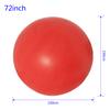 72 Zoll riesige Jumbo-Ballons, riesiger Latex-Party-Performance-Dekor-Ballon, rot