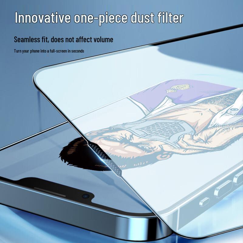 Blue Gorilla Tempered Glass Screen Protector for iPhone 13/13 Pro/14