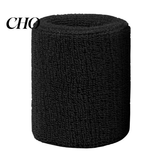 Sweat Absorbent Wristband Terry Cloth Wrist Sweatband Breathable Sports Band Men Gym Workout Women Athletic Running Football Volleyball Basketball